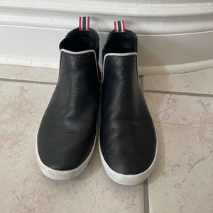 Lacoste Black Slip-on Shoes
